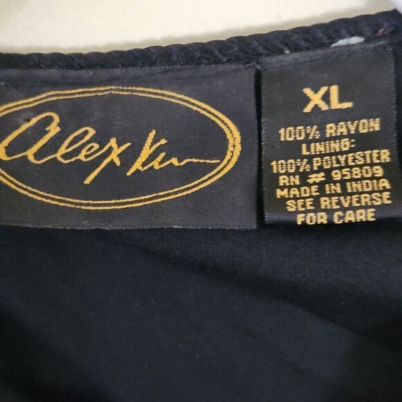 Alex Kim Mixed Media Patchwork Bohemian Jacket Size XL - Picture 6 of 6